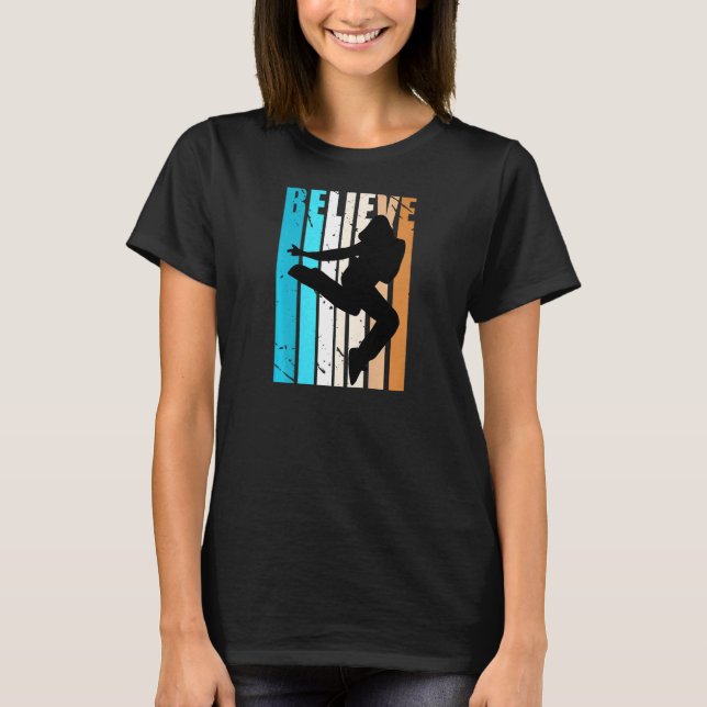 T-shirt Retro Break Danser Motivationnel Inspirer les fill (Devant)
