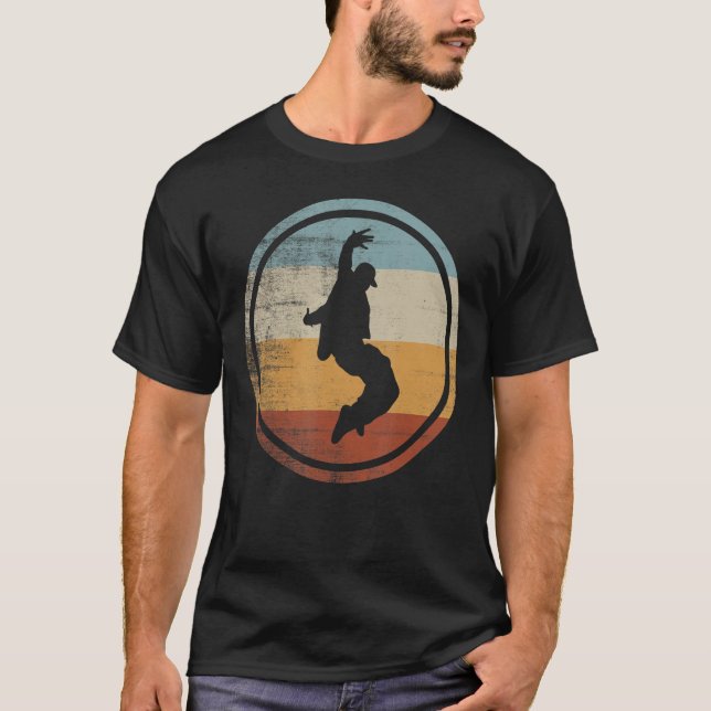 T-shirt Retro Breakdancer Danse Breakdance Breakdance 1 (Devant)