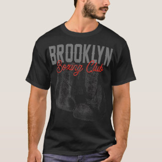 T-shirt Retro BROOKLYN Boxing Club vintage distressed Boxe