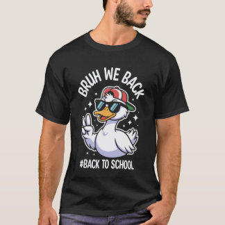 T-shirt Retro Bruh On Rentre En Classe Enseignants Enfants