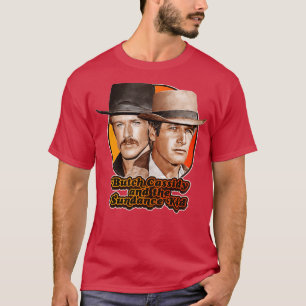 T-shirt Retro Butch Cassidy et Sundance Kid Tribute