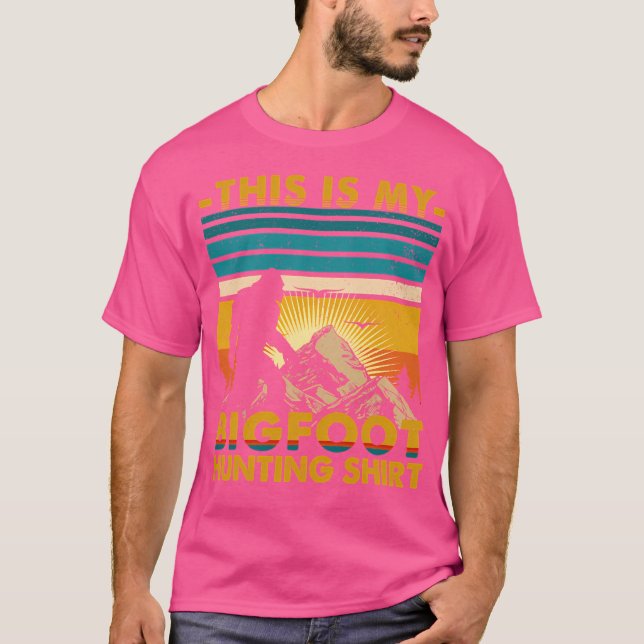 T-shirt Rétro Camping Hiking Mountains This Is (Devant)