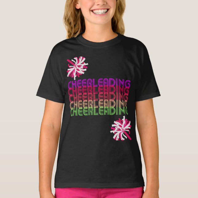 T-shirt Retro Cheerling (Devant)