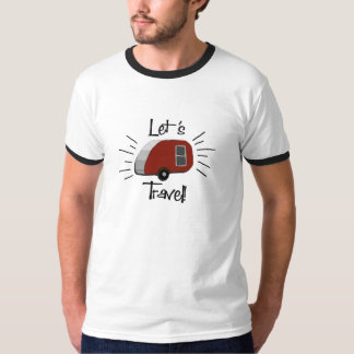 T-shirt Rétro chemise de campeur de larme