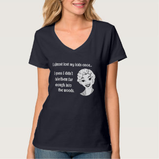 T-shirt Rétro chemise drôle de maman