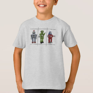 T-shirt Rétro chemise vintage de robot de jouet