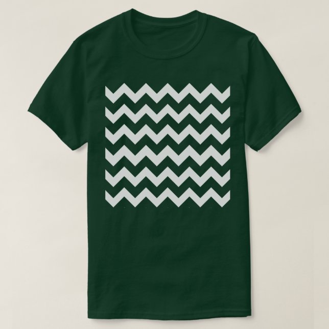 T-shirt Retro Chevron Motif Zig Zag (Design devant)