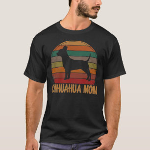 T-shirt Retro Chihuahua Maman Chi Chi Chien Propriétaire M
