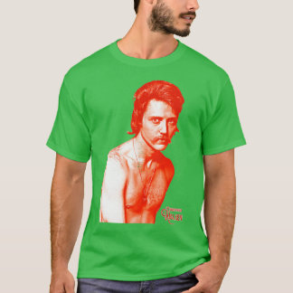 T-shirt Retro Christopher Walken Stache Hommage