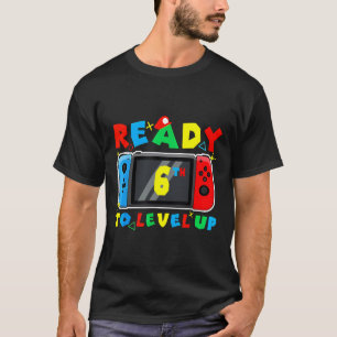 T-shirt Retro Ck Retour à l'école 6ème Prêt à passer au ni