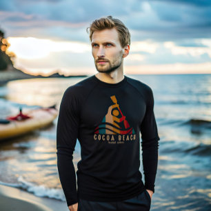 T-shirt Retro Cocoa Beach Kayak