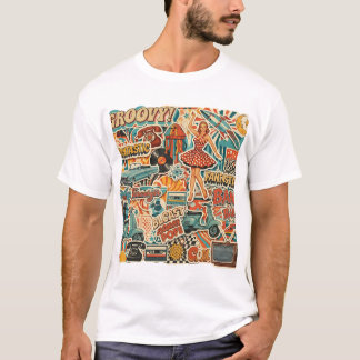 T-shirt Retro Collage Surrealism Art Shirt | Vintage Aesth