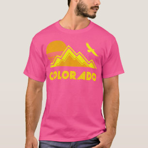 T-shirt Retro Colorado Distressed Randonnée Tee