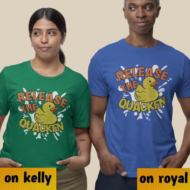 T-shirt Retro Comédie Livre Caoutchouc Canard Funny Pun Ph (Créateur téléchargé)