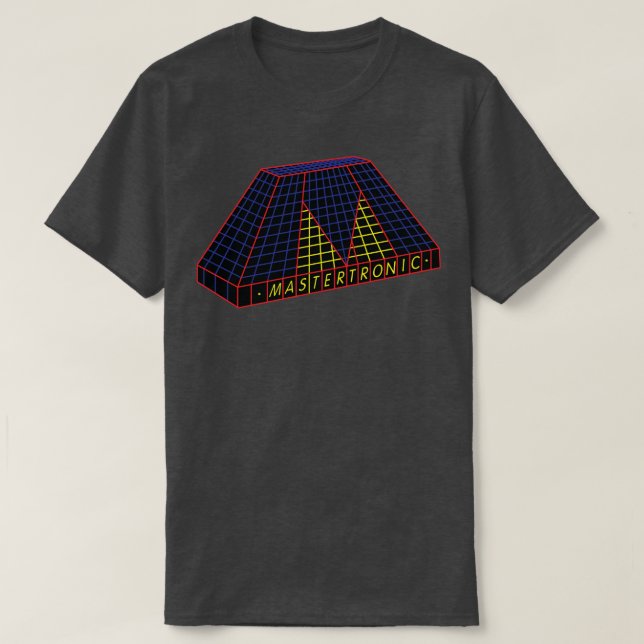T-shirt Retro Computer Games Mastertronic (Design devant)