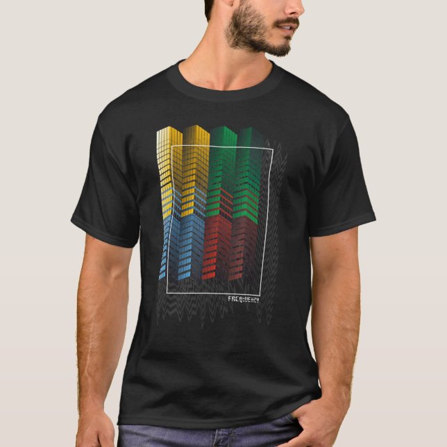 T-shirt Retro Computer Geek Programmer Nerds Data Code Tea (Devant)