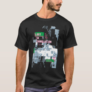 T-shirt Retro Computer Glitch Geek Programmer Erreur Nerd
