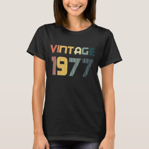 T-shirt Rétro conception du cru 1977