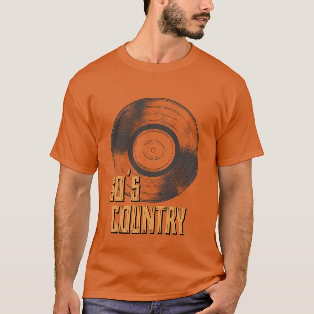 T-SHIRT RÉTRO COUNTRY 90S (Devant)