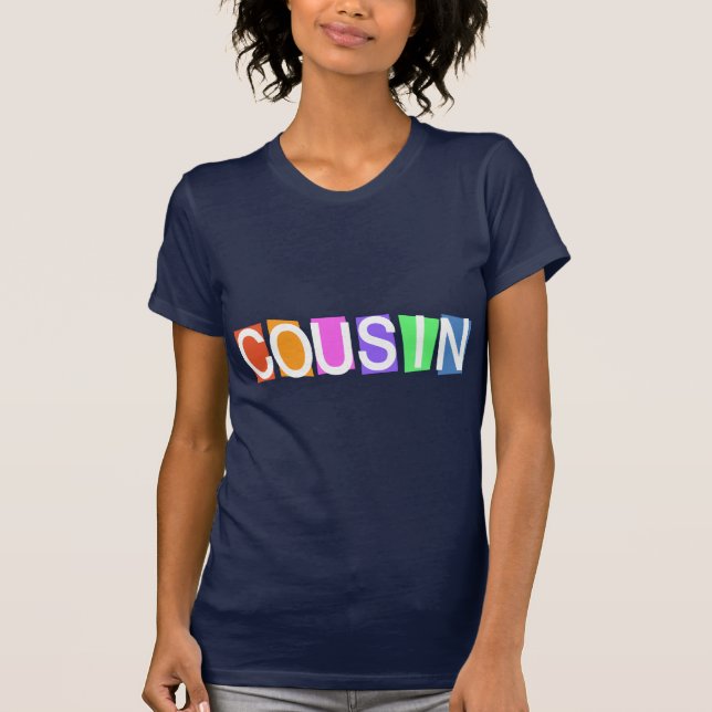 T-shirt Rétro cousin (Devant)