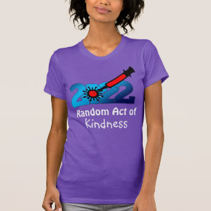 T-shirt Retro COVID Vaccine Random Act of Kindness