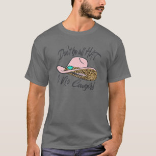 T-shirt Retro Cowgirl Casquette ne soyez pas tous Casquett