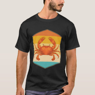 T-shirt Rétro crab