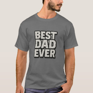 T-shirt Retro Cracker "Meilleur Papa Jamais" Fête des père