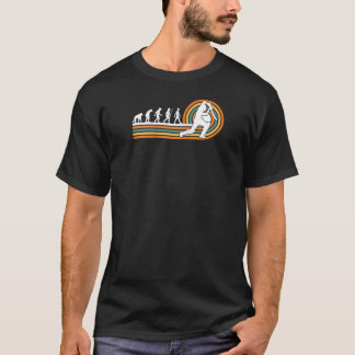 T-shirt Retro Cricket Evolution Design for Sports Enthusia