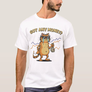 T-shirt Retro Crying Cat – Spare Some Change