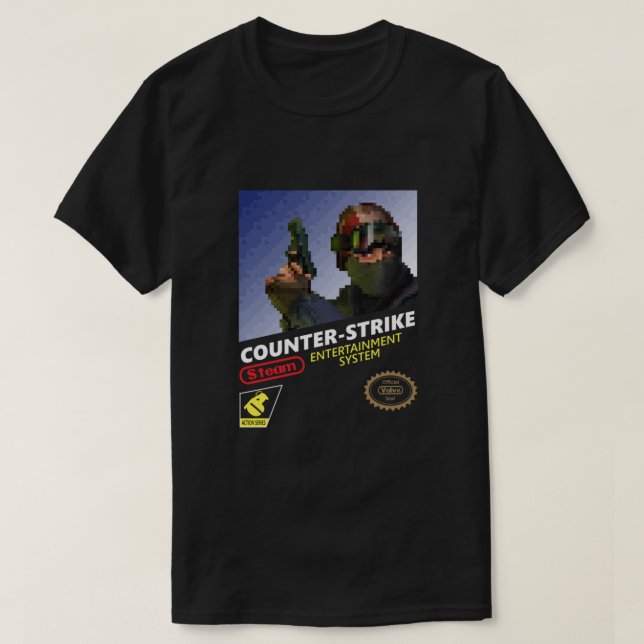 T-shirt Rétro CSGO  (Design devant)