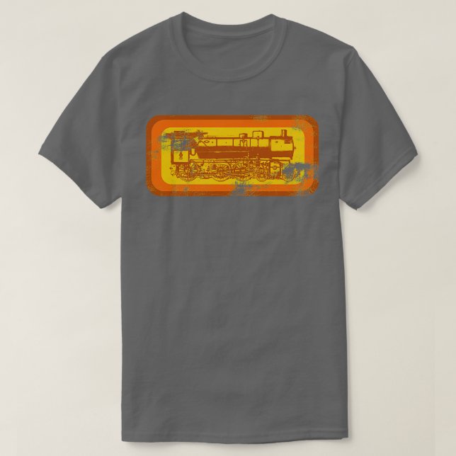T-shirt RÉtro DAMPFLOKOMOTIVE (Design devant)