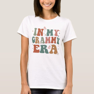 T-shirt Rétro Dans Mon Grammy Era Tee Fleur