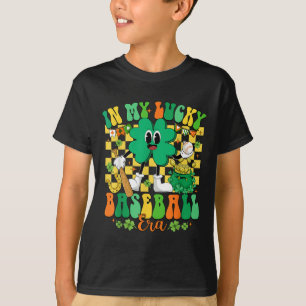 T-shirt Retro Dans Mon Lucky Baseball Era St Patrick Day B