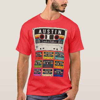 T-shirt Rétro d'Austin City