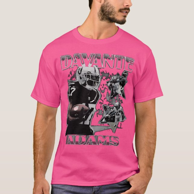 T-shirt Retro Davante Adams (Devant)