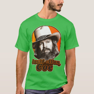 T-shirt Retro David Allan Coe Hommage