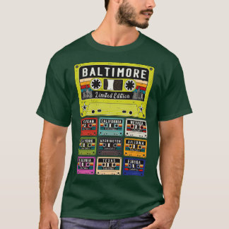 T-shirt Rétro de Baltimore City