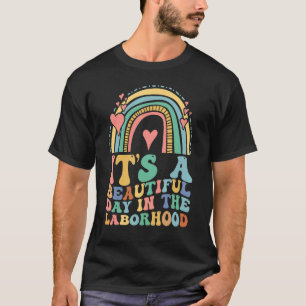 T-shirt Retro de la main d'oeuvre C'est une belle journée
