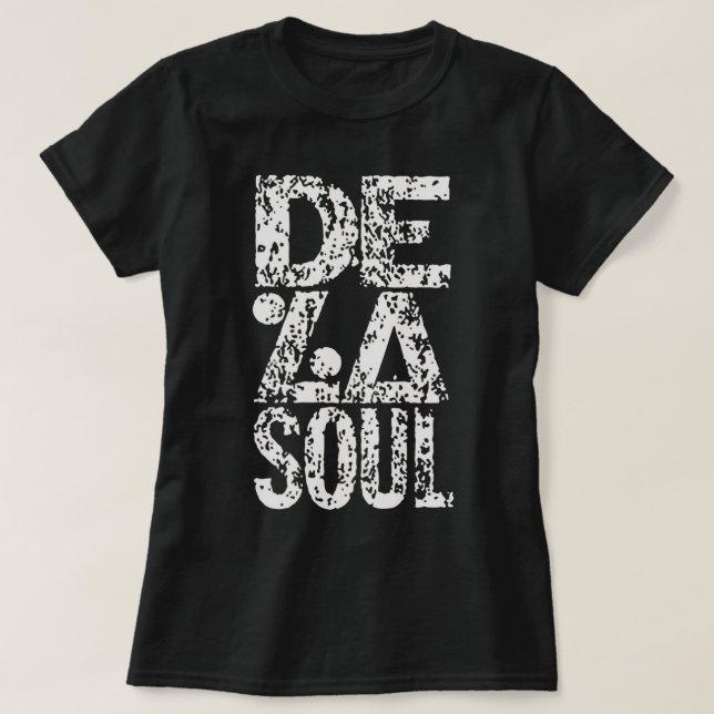 T-shirt Retro De La Soul Cadeaux De Musique Cool Pour Vent (Design devant)