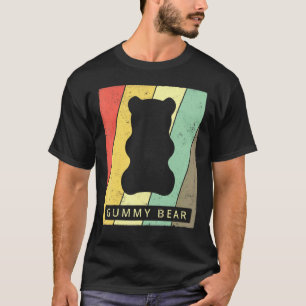 T-shirt Retro de l'ours vintage