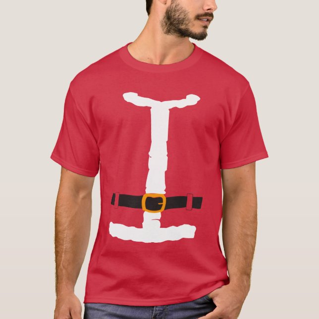 T-shirt Rétro de père Noël Suit (Devant)
