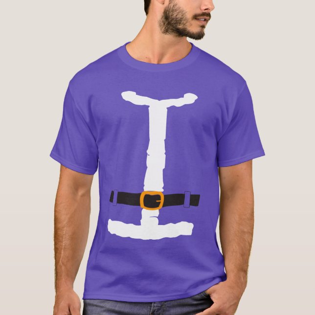 T-shirt Rétro de père Noël Suit (Devant)