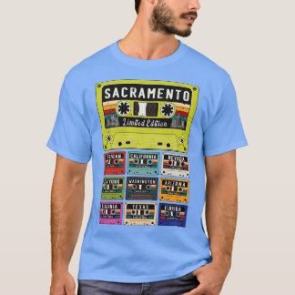 T-shirt Rétro de Sacramento City