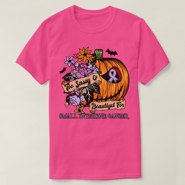 T-shirt Rétro de sensibilisation à l'intestin grêle hallow (Design devant)