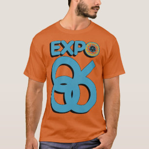 T-shirt Retro Defunct Expo 86 Worlds Fair Vancouver Canada
