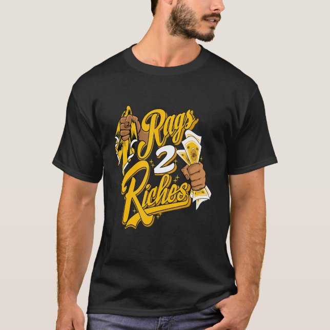 T-shirt Retro Del Sol 13s Tee Streetwear Rag 2 Riches 13 D (Devant)