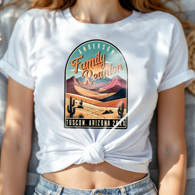 T-shirt Retro Desert Family Reunion ID1134 (Créateur téléchargé)