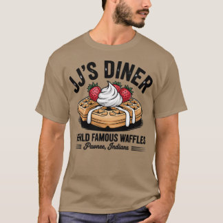 T-shirt Retro Diner - "JJ’s Diner World Famous Waf