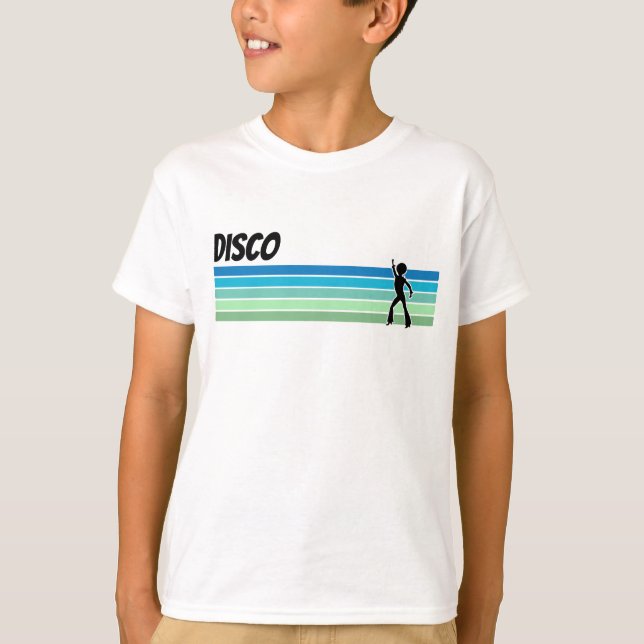T-shirt Rétro disco (Devant)